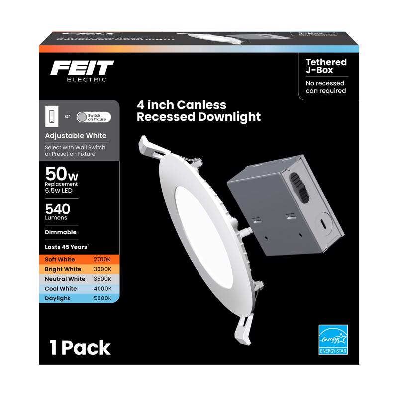 RECESSED LGHT 9W WHT 1PK