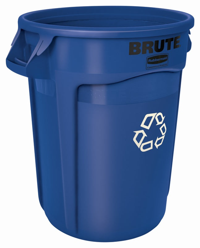 BRUTE RECYCLE 32GAL BLUE - Pack of 6