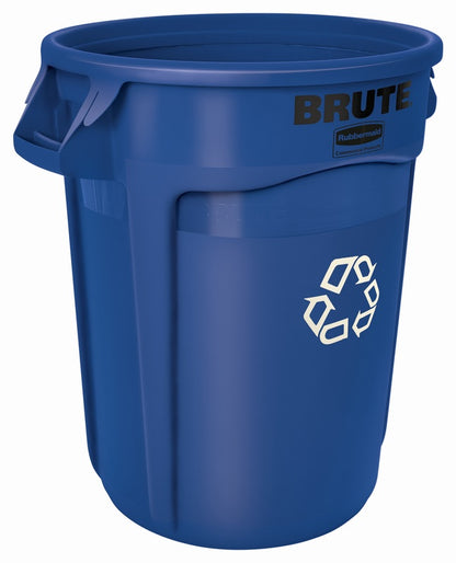 BRUTE RECYCLE 32GAL BLUE - Pack of 6