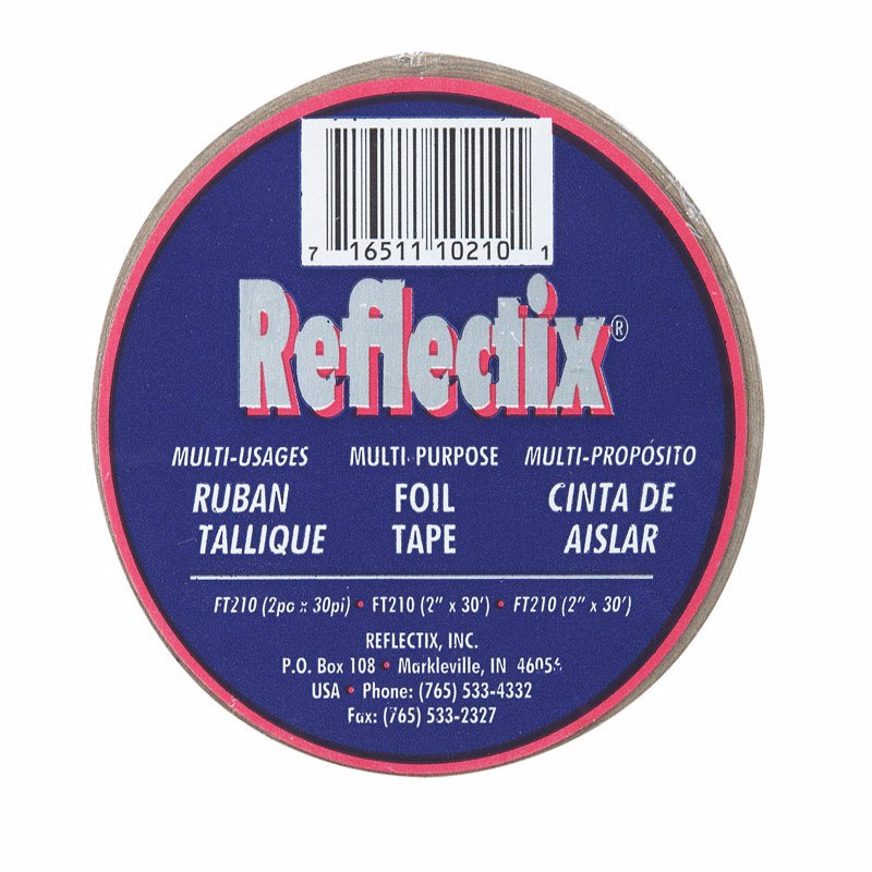 TAPE FOIL 2"X30' SILVER - Pack of 6