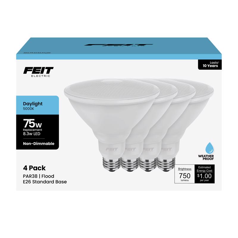 BULB LED PAR38 Dl8.3w4pk