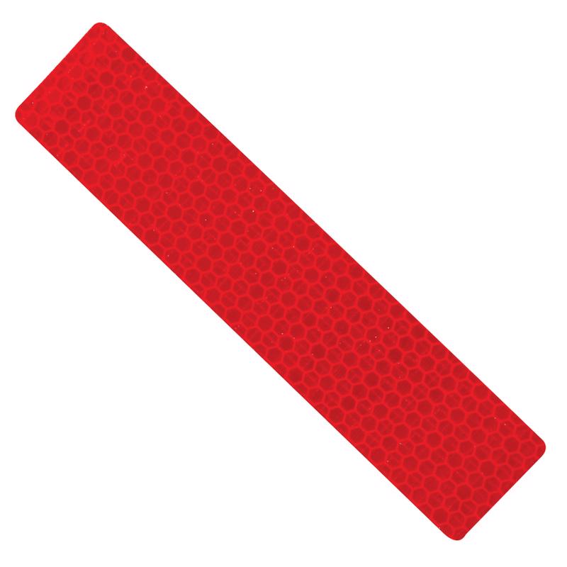 REFLECTIVE TAPE RED 6" - Pack of 6