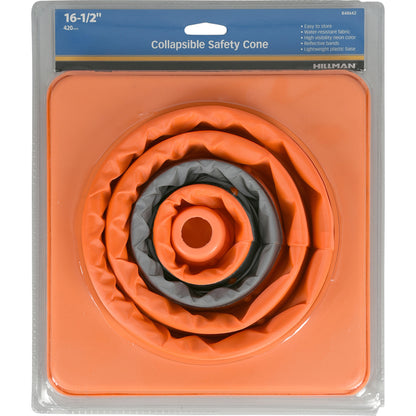 SAFETY CONE ORG 16X8" - Pack of 2