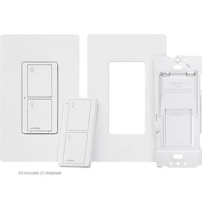 Emery Jensen 3-way 5amp white remote switch receiver for controlling lighting or appliances in home electrical systems