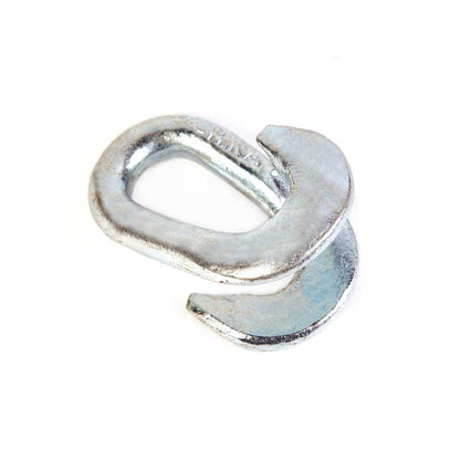 Pack of 10 Emery Jensen 3/8-inch steel repair and connecting links for sturdy metal link connections.