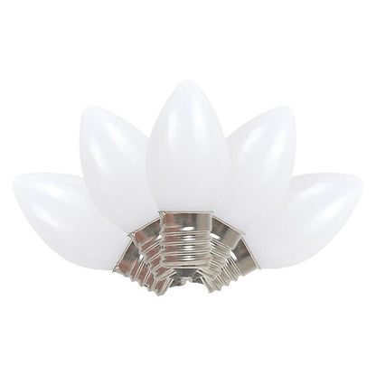 STD C7 WHT CERAMIC PK4