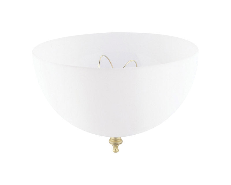 SHADE Clip-on WH PLAS 8"
