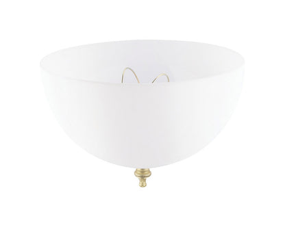 SHADE Clip-on WH PLAS 8"