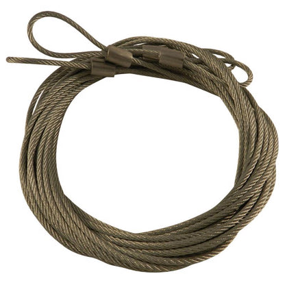 Emery Jensen 12-foot extension cable for replacement parts, with a black cable and connector ends.