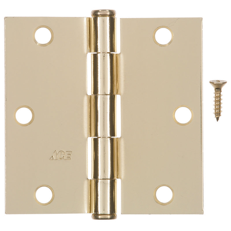 HINGE 3.5" BRTBRS 12PK