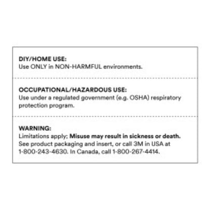 RESPIRATOR N95 S&f PK3