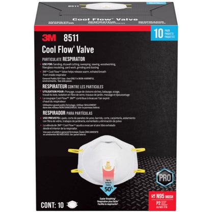 RESPIRATOR VALVED N95 - Pack of 4
