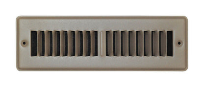 TOE SPACE REGISTER 2X10