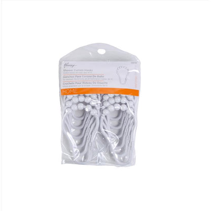 Emery Jensen 7-inch shower curtain ring, durable metal ring for bathroom shower curtain accessories.