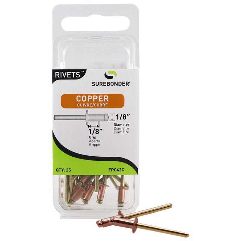 RVT CP 1/8"X1/8" 25PK - Pack of 5