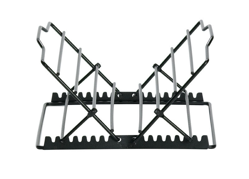 Adjustable non-stick roasting rack by Emery Jensen, ideal for baking and roasting in the kitchen.