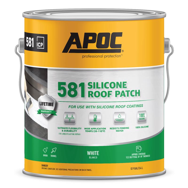 RF PTCH SLCN WHT 0.9 GAL - Pack of 4