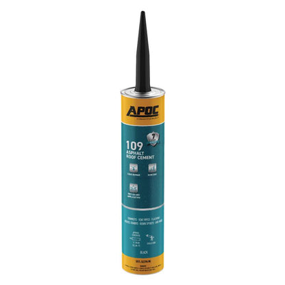 ROOF CMNT ASPHL BLK 10OZ - Pack of 12