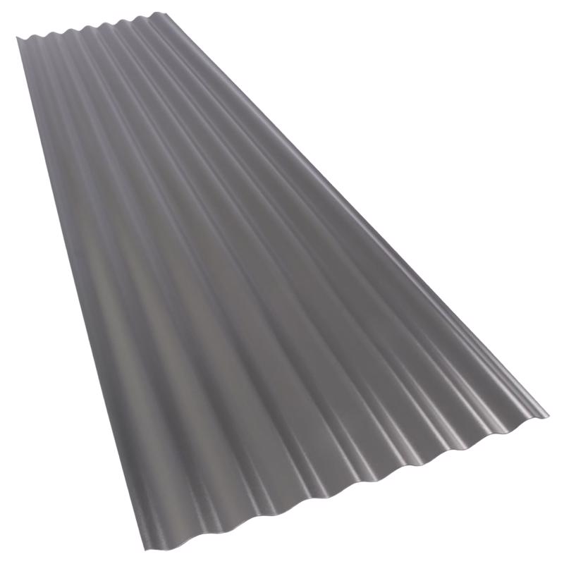 ROOF PANEL POLY GRAY 8' - Pack of 10