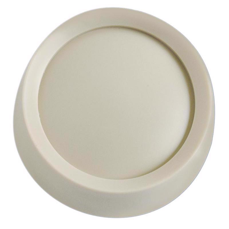 Emery Jensen replacement rotary knob for dimmer switches, compatible with REPLCMNT Rotary Knob IV, shown on a dimmer switch.