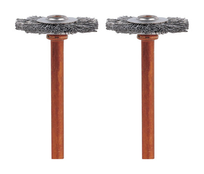WIRE BRUSH SS 3/4" 2PK