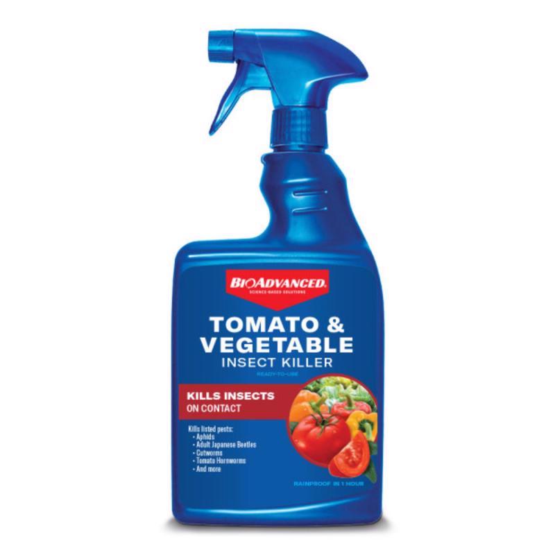 Emery Jensen Insect Kllr Veggie 24oz ready-to-use applicator for pest control on vegetables, shown in a clear image.