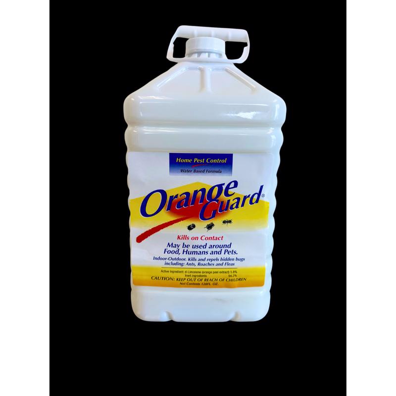 Emery Jensen Orange Guard gallon container of ready-to-use pest control product for effective insect management.