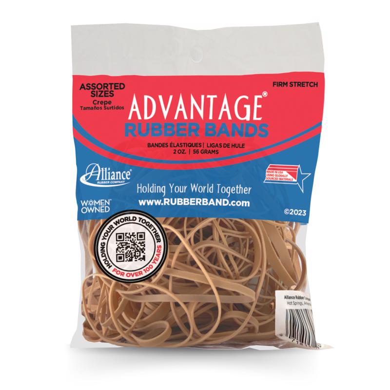 RUBBER BANDS ASST 2.0z - Pack of 9