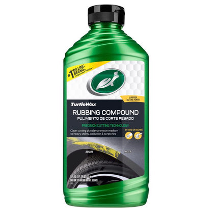 Emery Jensen rubbing compound in an 18 oz container, used for polishing and restoring vehicle surfaces.