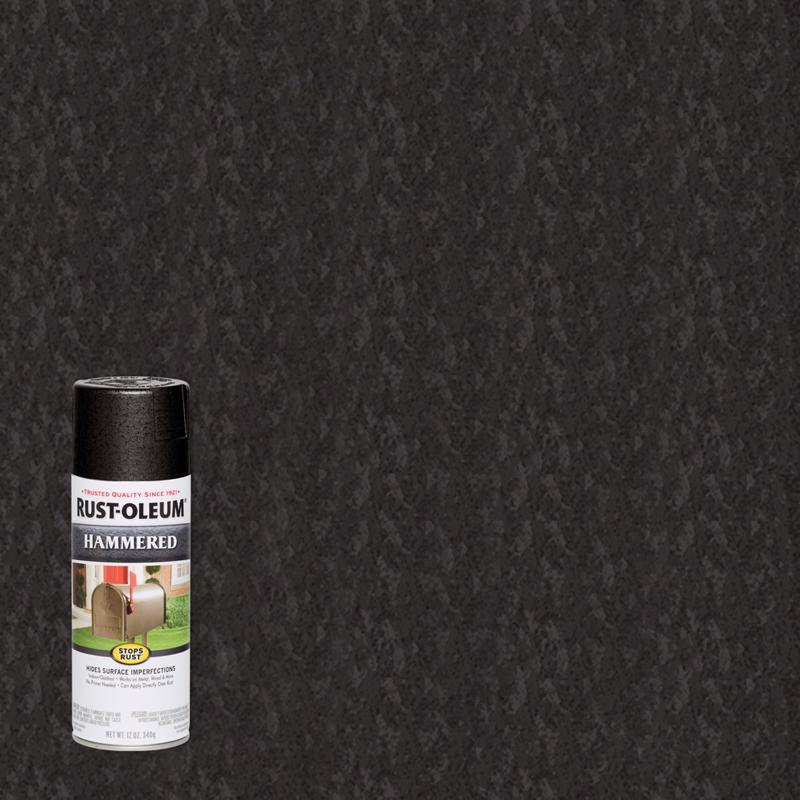 SPRYPAINT BLACK 12OZ - Pack of 6