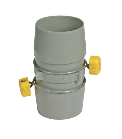 Emery Jensen Easy Slip Interior Hose Coupling for RVs, durable plastic connector for seamless hose connection in RV parts and accessories.