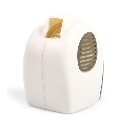 Emery Jensen RV fridge aerator switch, a black control switch for RV refrigerator ventilation system.