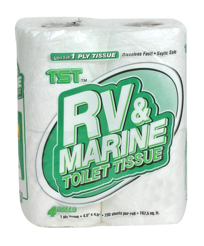 Emery Jensen marine toilet tissue 1-ply roll, RV parts and accessories, designed for boat and RV bathroom use.