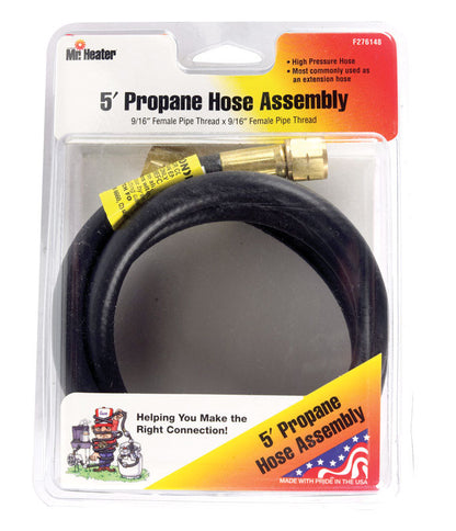 Emery Jensen PRPNE hose assembly for RV, 5-foot length, part of RV parts and accessories collection, flexible and durable.