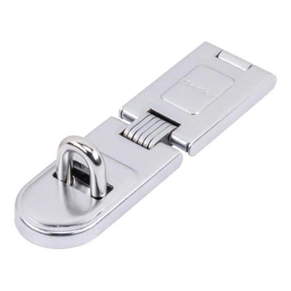 Emery Jensen single hinge safety lockout hasp, 6-1/4 inch, designed for lockout safety and securing multiple padlocks.