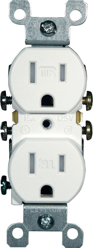 RCPTCL OUTLET DUPLEX 15A