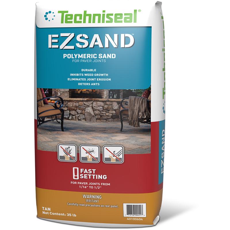 Emery Jensen 35lb tube sand bag used for construction and landscaping, shown in a durable, black plastic tube.