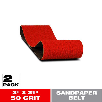SAND BELT 3"X21" 50G 2PK