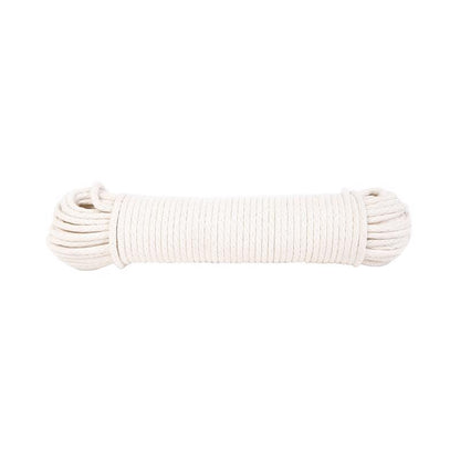 Emery Jensen white sash cord braid, 100 inches long, suitable for blinds, drapery, and sash window applications.