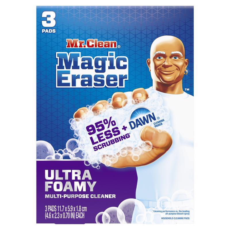 CLNING PAD UTRA FOMY 3PK - Pack of 6