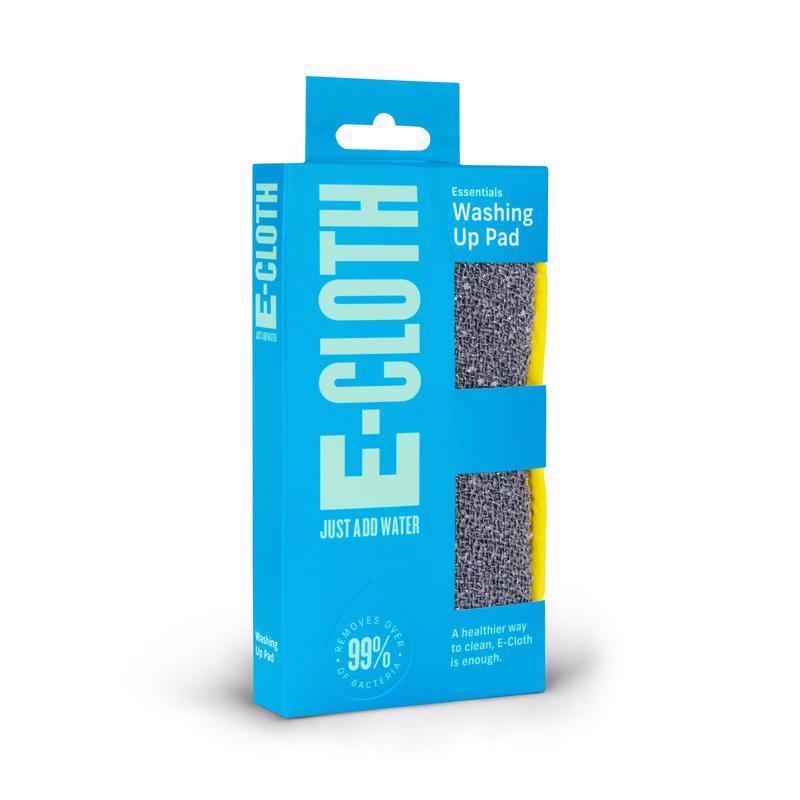 Set of five Emery Jensen ECLOTH washing up scourer pads, durable scrubbing sponges for dishwashing and kitchen cleaning.