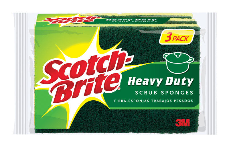 SPONGE SCRB HVYDTY 3PK - Pack of 8