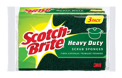 Emery Jensen heavy-duty scouring pads, pack of 8, durable cleaning sponges for tough scrubbing tasks.
