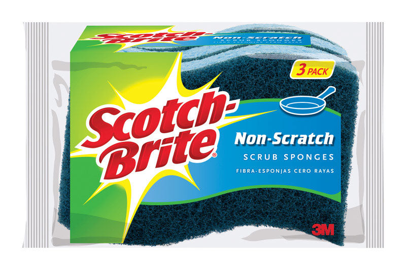 SPONGE SCRB MLTI PURP3PK - Pack of 8