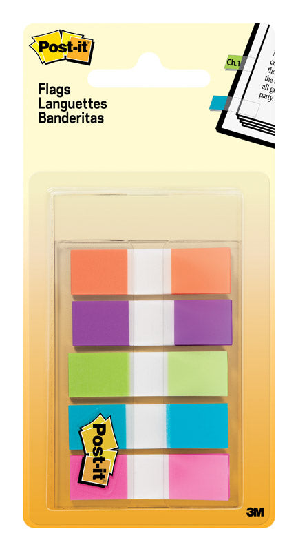 Post-it FLAGS ASST 5PK