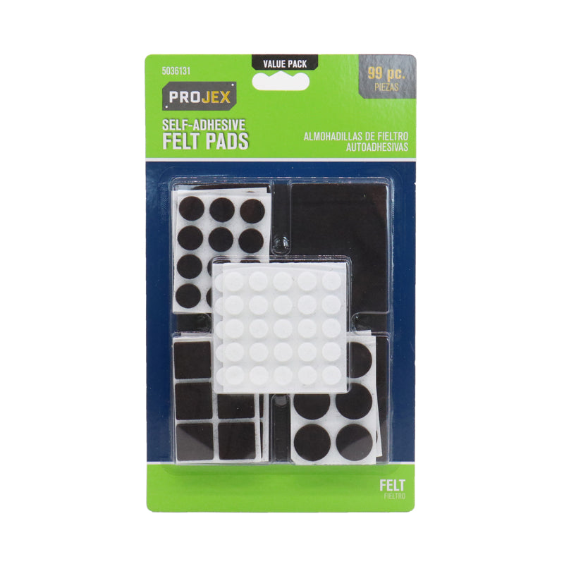 PAD FELT AST 99PK