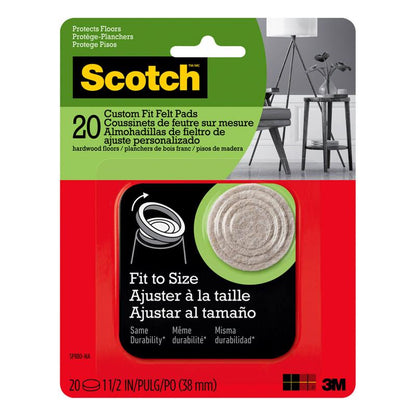 PROT PAD 1.5"rnd BGE20PK - Pack of 6