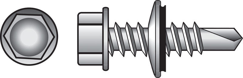 Emery Jensen HWH NEO TEK 1/4-14X2 self-taping screw for durable fastening and anchoring applications.