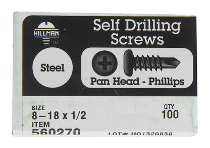 PPH DRILL SCR 8-18X1/2
