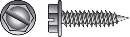 Emery Jensen self-taping screw HWH SLT 8x3/4 inch, 100-pack, showing the screw's head and threading for wood applications.